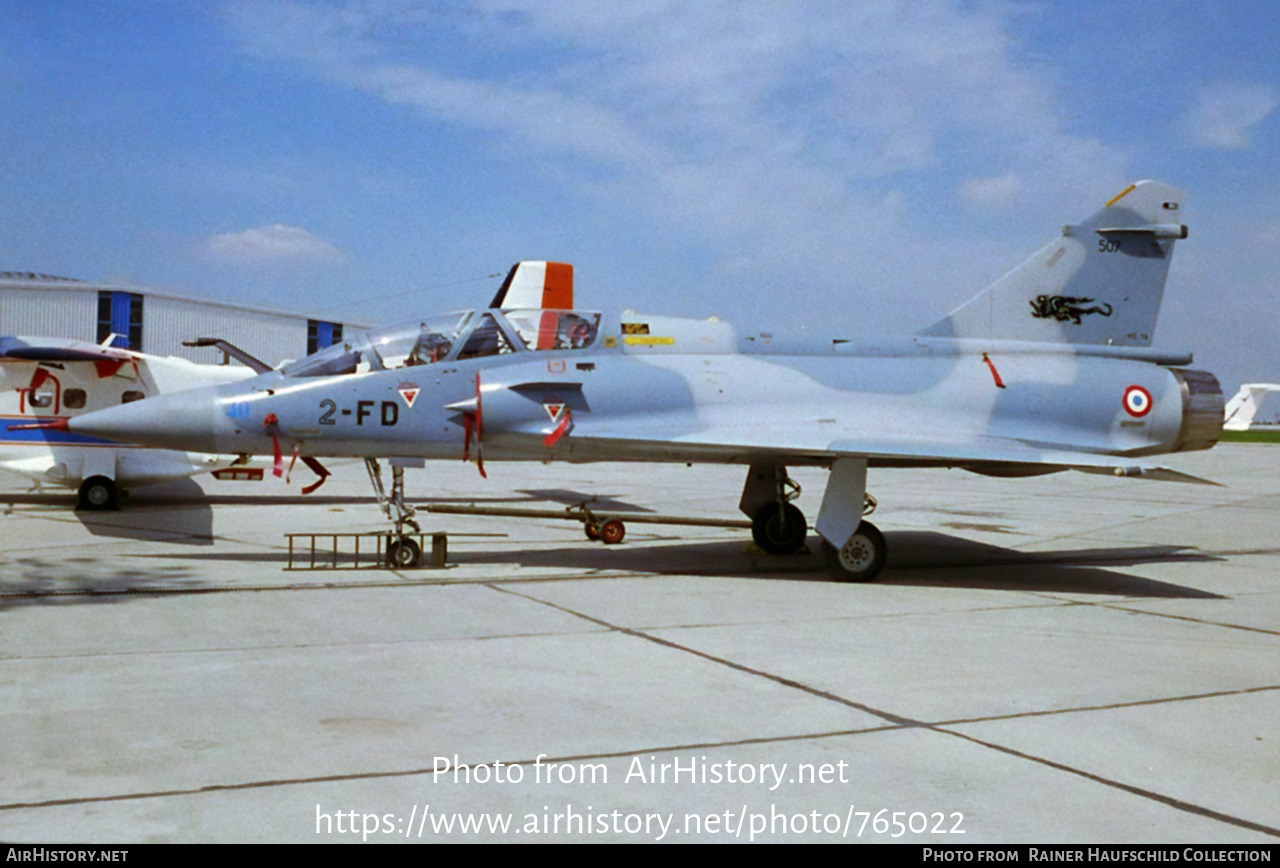 Aircraft Photo of 507 | Dassault Mirage 2000B | France - Air Force | AirHistory.net #765022