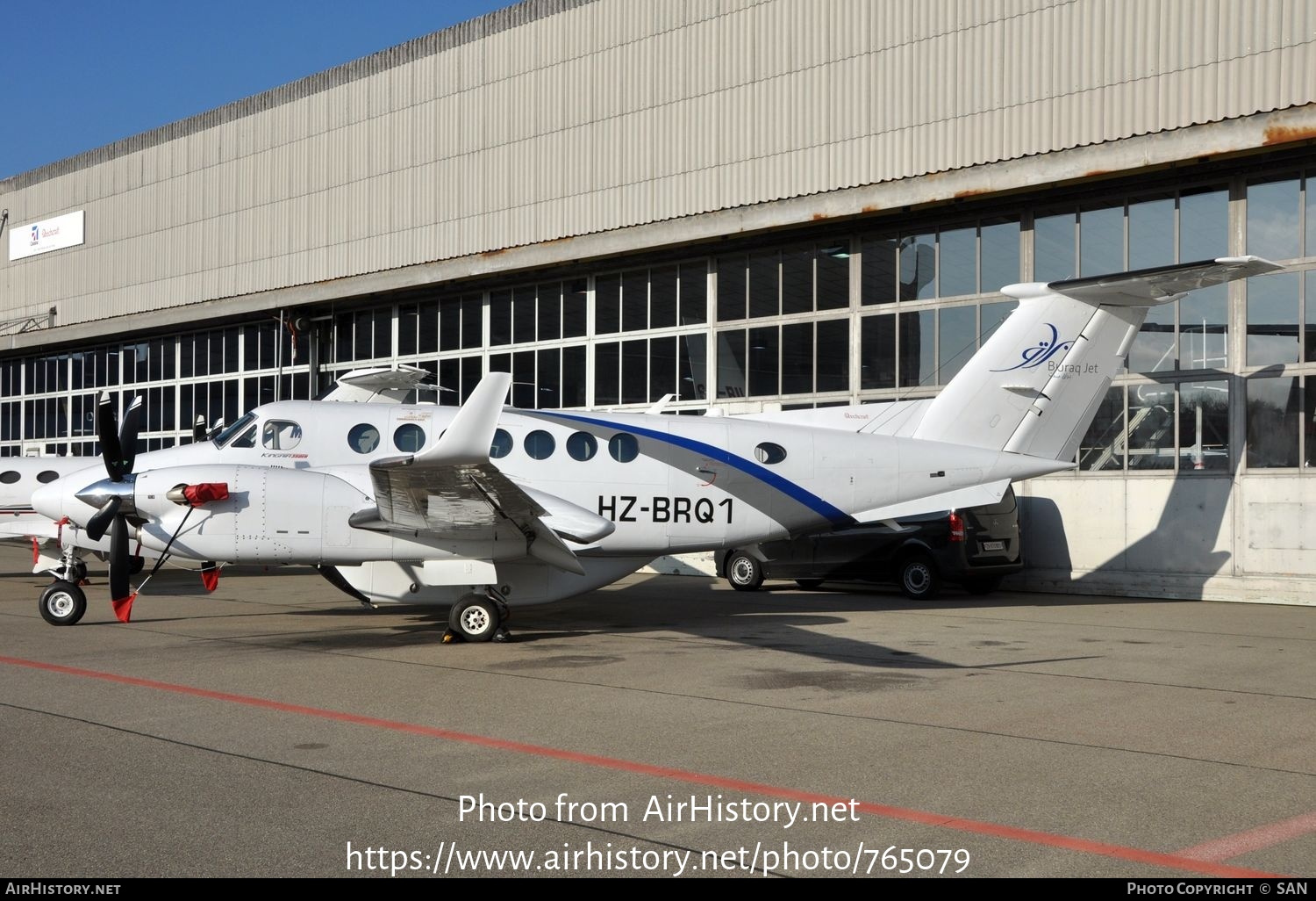 Aircraft Photo of HZ-BRQ1 | Beechcraft 350i King Air (B300) | Buraq Jet | AirHistory.net #765079