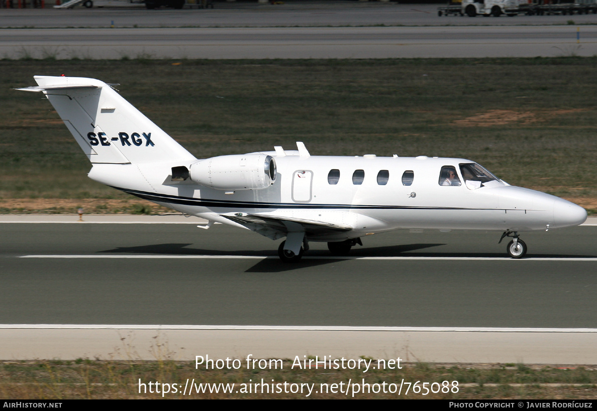 Aircraft Photo of SE-RGX | Cessna 525 CitationJet CJ1 | AirHistory.net #765088