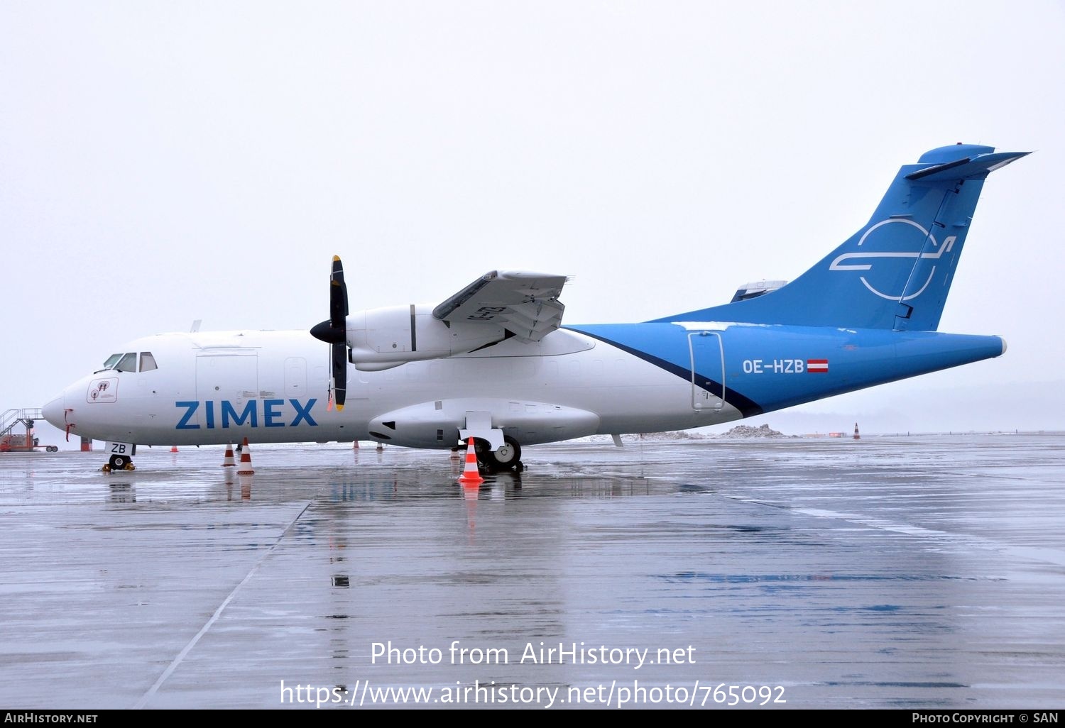 Aircraft Photo of OE-HZB | ATR ATR-42-320 | Zimex Aviation | AirHistory.net #765092