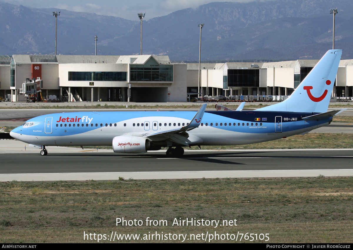 Aircraft Photo of OO-JAU | Boeing 737-8K5 | Jetairfly | AirHistory.net #765105