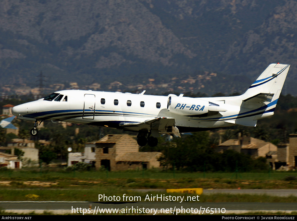 Aircraft Photo of PH-RSA | Cessna 560XL Citation Excel | AirHistory.net #765110