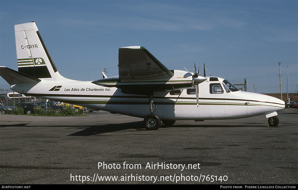 Aircraft Photo of C-GAYR | North American Rockwell 500S Shrike Commander | Les Ailes de Charlevoix | AirHistory.net #765140