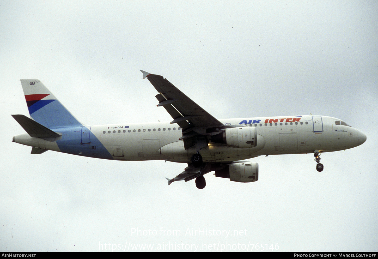 Aircraft Photo of F-GHQM | Airbus A320-211 | Air Inter | AirHistory.net #765146