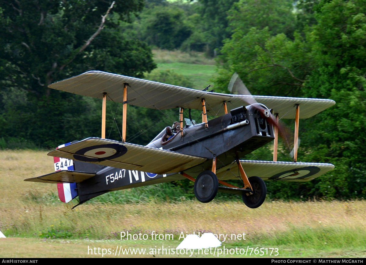 Aircraft Photo of G-BKER / F5447 | Royal Aircraft Factory SE-5A (replica) | UK - Air Force | AirHistory.net #765173