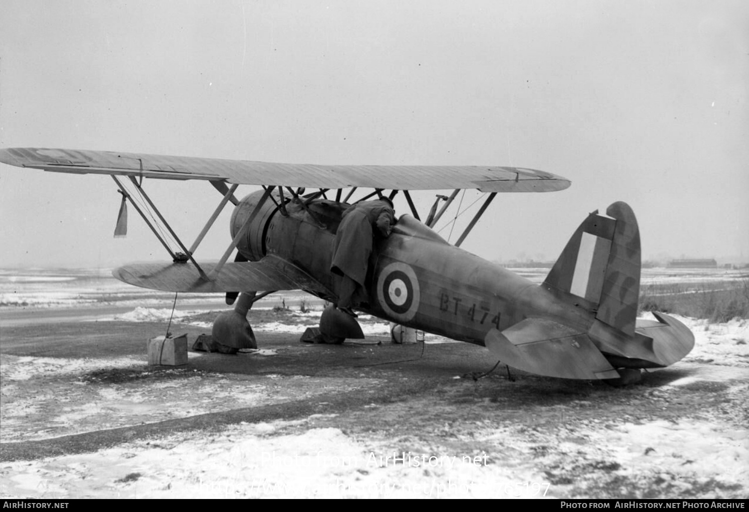 Aircraft Photo of BT474 | Fiat CR-42 Falco | UK - Air Force | AirHistory.net #765197