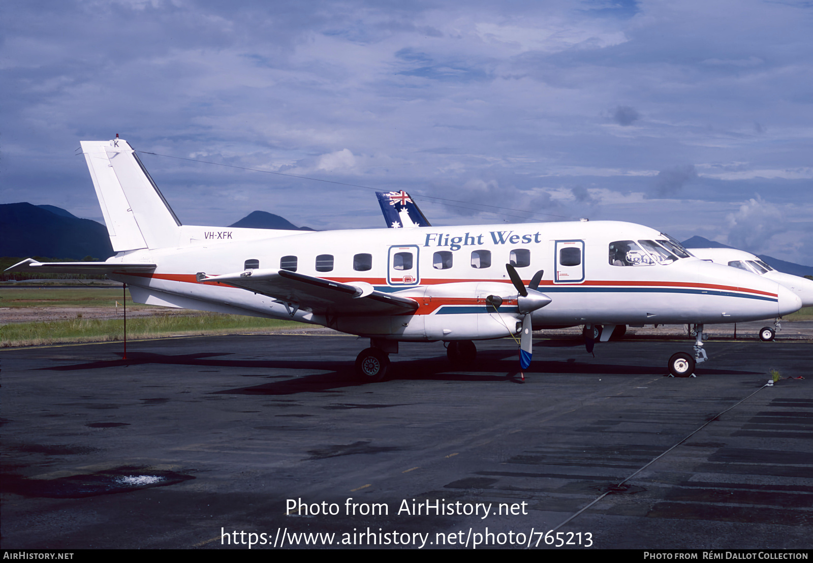 Aircraft Photo of VH-XFK | Embraer EMB-110 Bandeirante | Flight West Airlines | AirHistory.net #765213