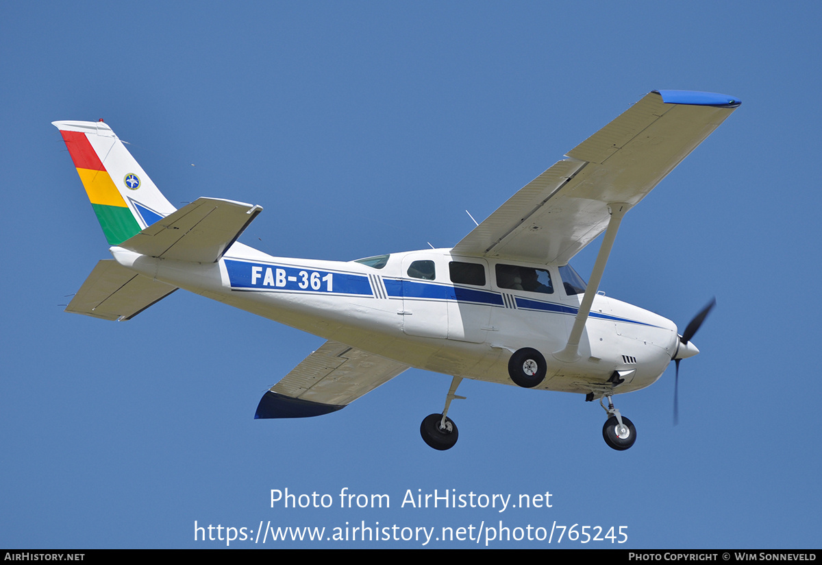 Aircraft Photo of FAB-361 | Cessna U206G Stationair 6 | Bolivia - Air Force | AirHistory.net #765245