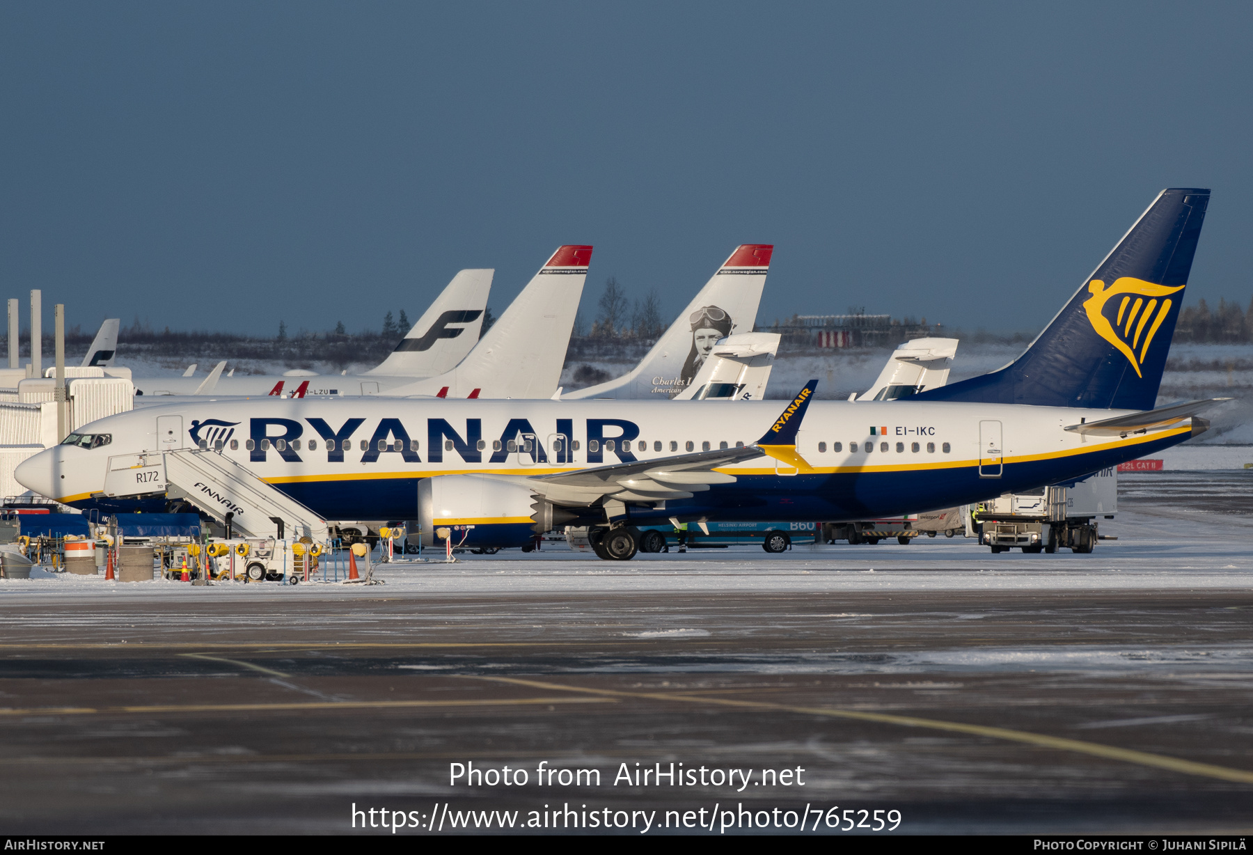 Aircraft Photo of EI-IKC | Boeing 737-8200 Max 200 | Ryanair | AirHistory.net #765259