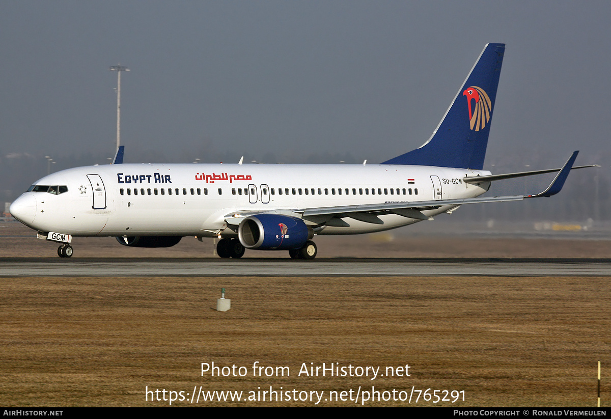 Aircraft Photo of SU-GCM | Boeing 737-866 | EgyptAir | AirHistory.net #765291