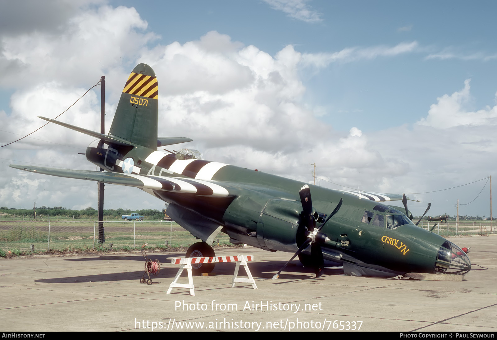 Aircraft Photo of N5546N / 135071 | Martin B-26C Marauder | USA - Air Force | AirHistory.net #765337