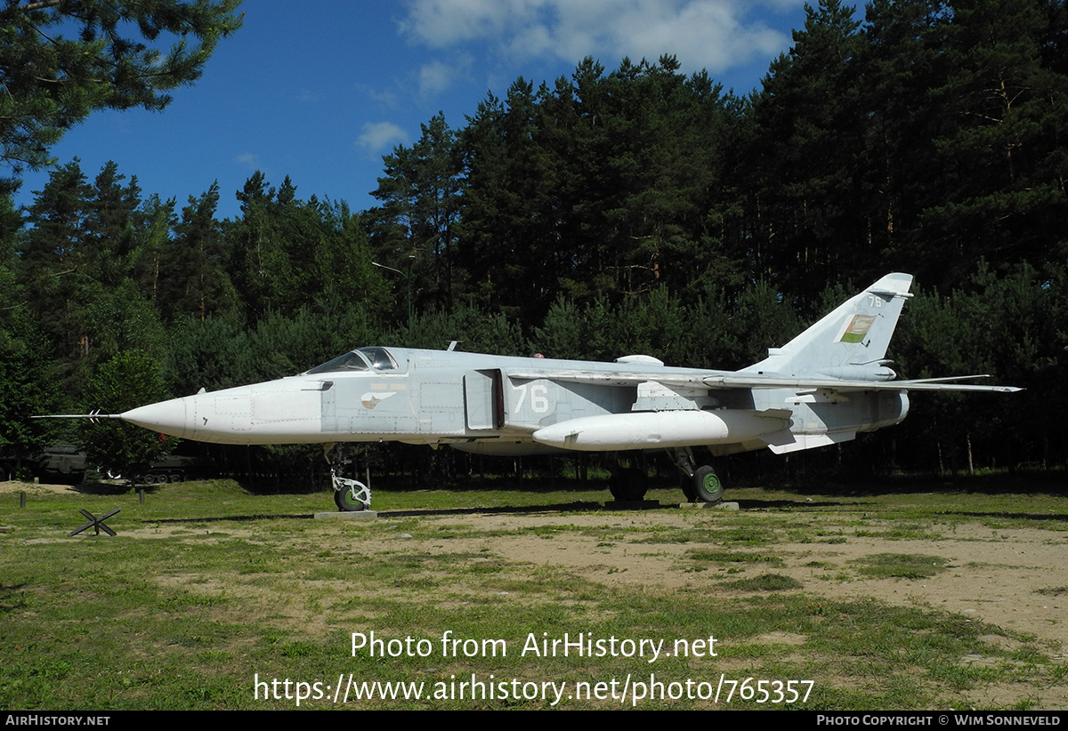 Aircraft Photo of 76 white | Sukhoi Su-24MR | Belarus - Air Force | AirHistory.net #765357