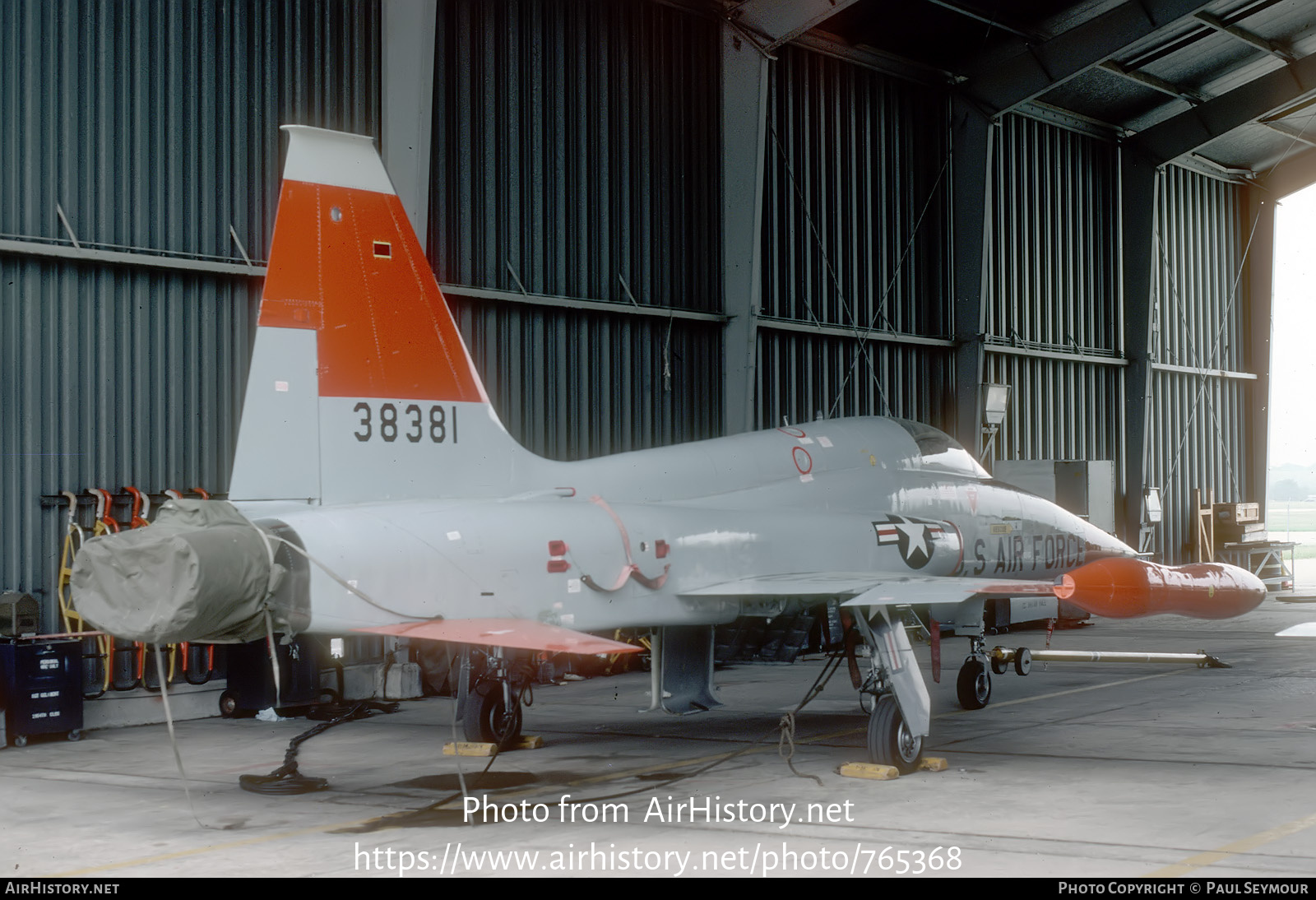 Aircraft Photo of 63-8381 / 38381 | Northrop F-5A Freedom Fighter | USA - Air Force | AirHistory.net #765368