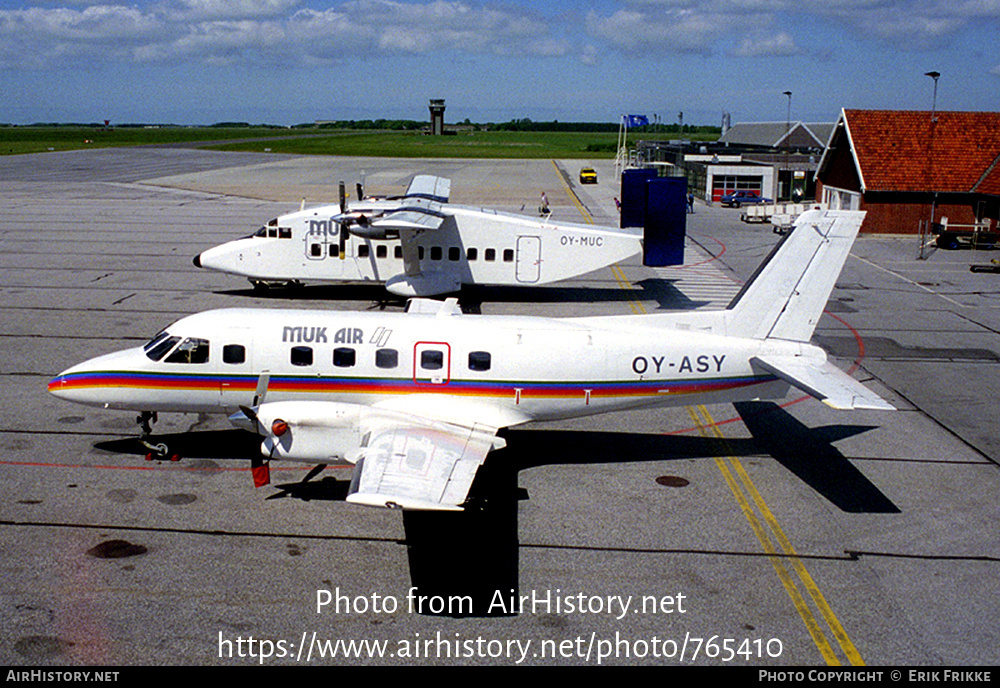 Aircraft Photo of OY-ASY | Embraer EMB-110P1 Bandeirante | Muk Air | AirHistory.net #765410