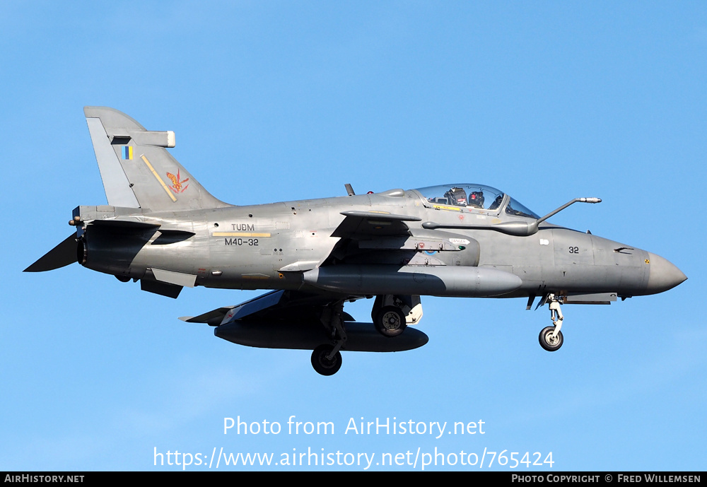 Aircraft Photo of M40-32 | British Aerospace Hawk 208 | Malaysia - Air Force | AirHistory.net #765424