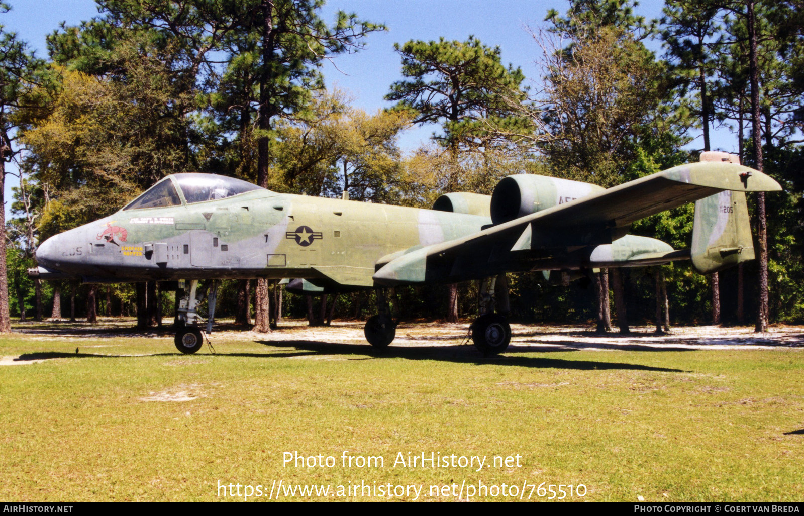 Aircraft Photo of 77-0205 / AF77-205 | Fairchild A-10A Thunderbolt II | USA - Air Force | AirHistory.net #765510