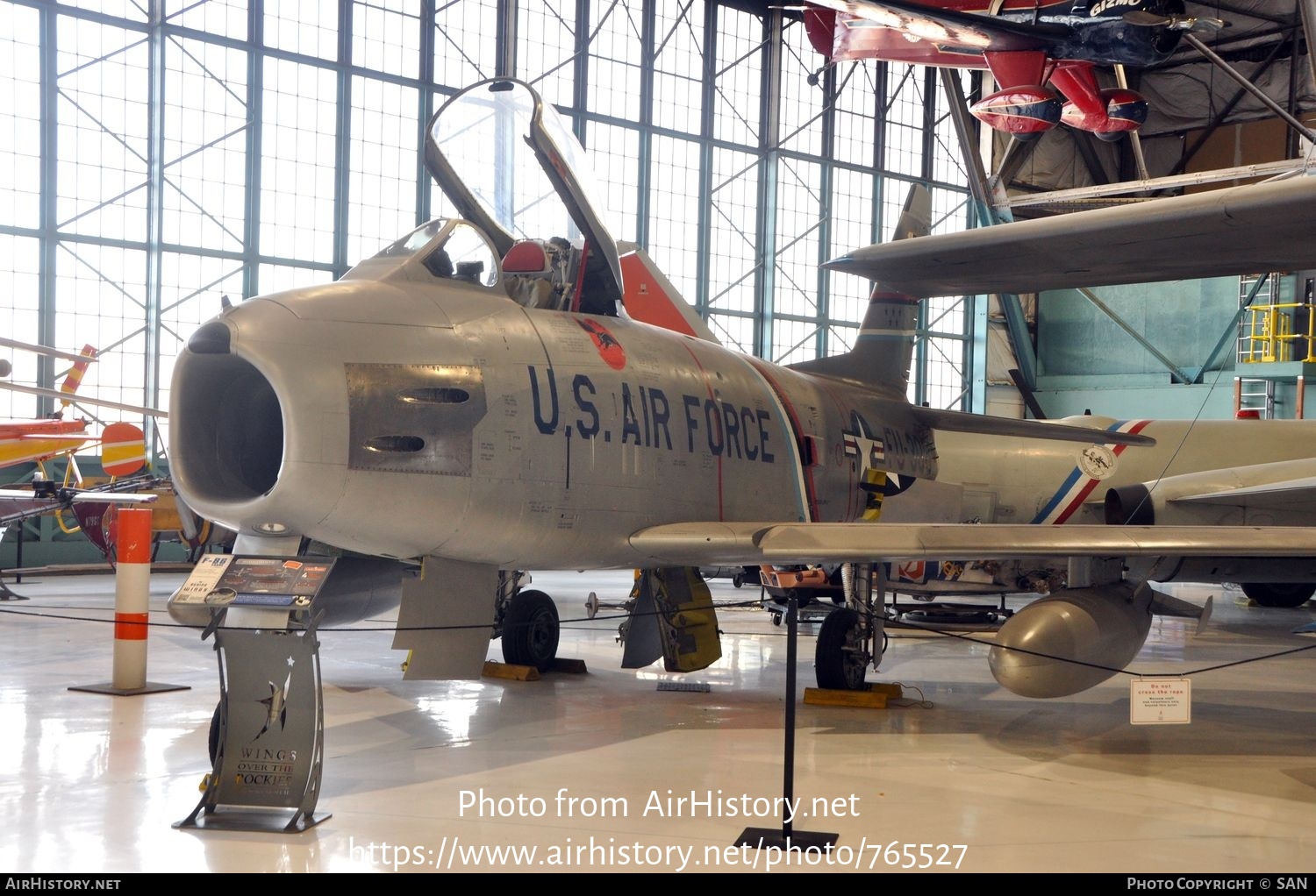 Aircraft Photo of 53-1308 / FU-308 | North American F-86H Sabre | USA - Air Force | AirHistory.net #765527