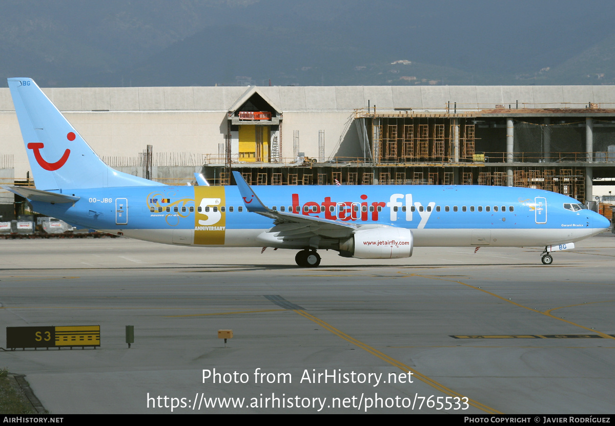 Aircraft Photo of OO-JBG | Boeing 737-8K5 | Jetairfly | AirHistory.net #765533