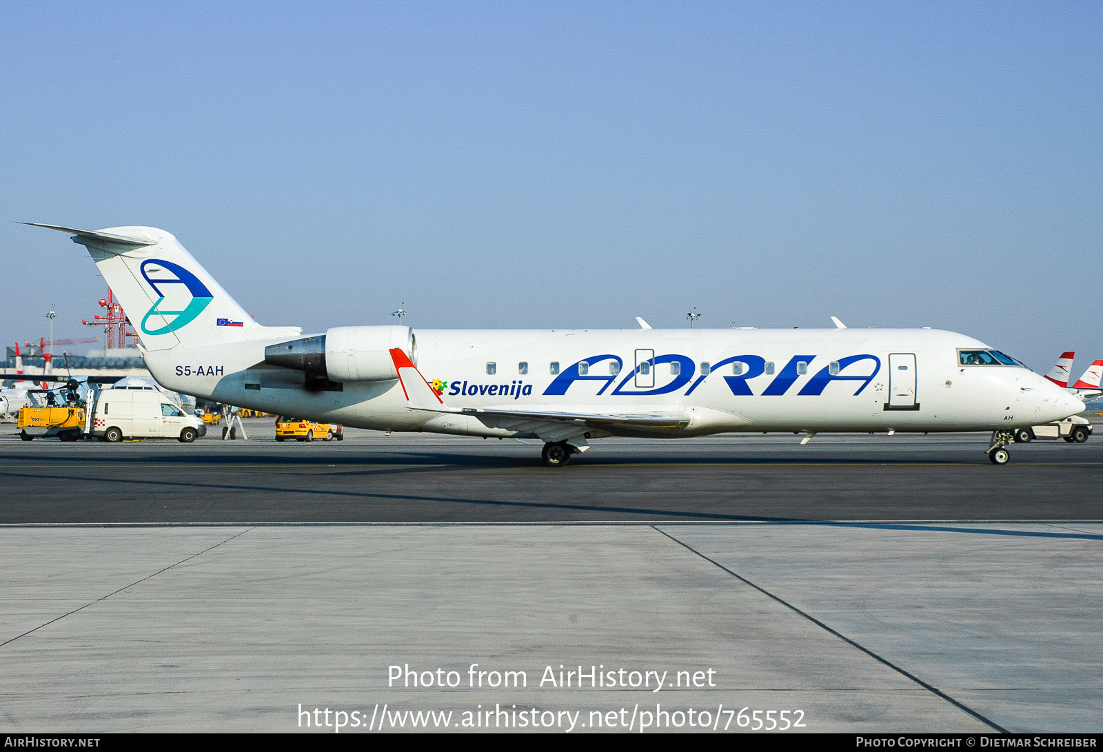 Aircraft Photo of S5-AAH | Canadair CRJ-100LR (CL-600-2B19) | Adria Airways | AirHistory.net #765552