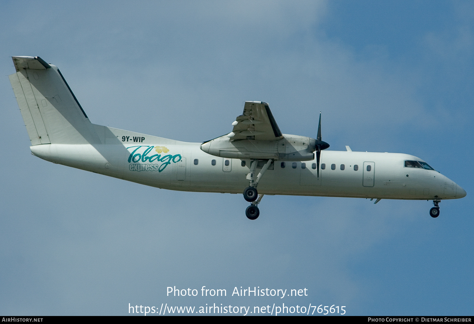 Aircraft Photo of 9Y-WIP | Bombardier DHC-8-311Q Dash 8 | Tobago Express | AirHistory.net #765615