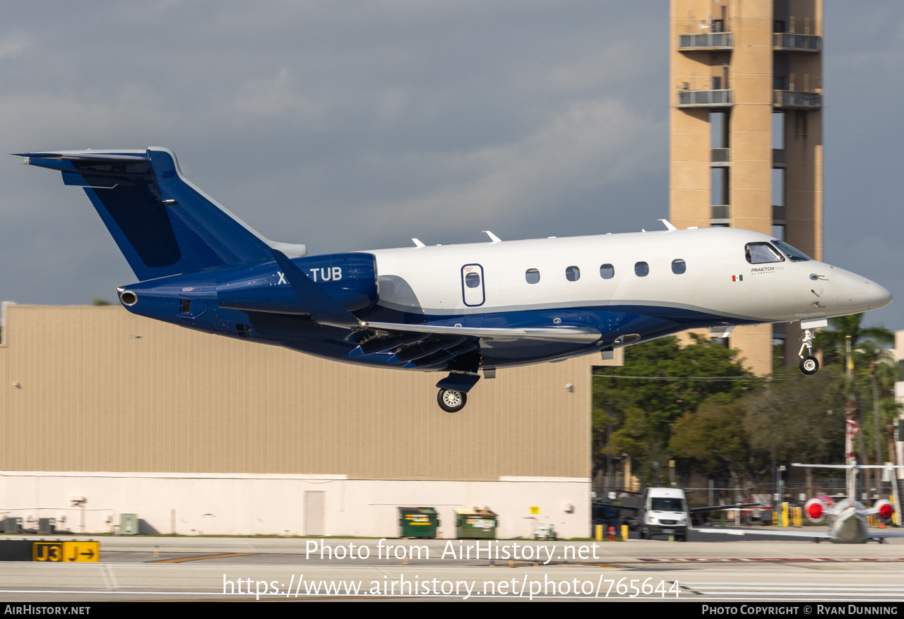 Aircraft Photo of XA-TUB | Embraer EMB-545 Praetor 500 | AirHistory.net #765644