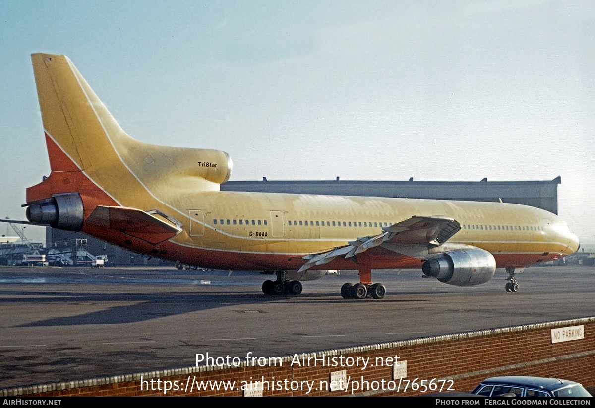 Aircraft Photo of G-BAAA | Lockheed L-1011-385-1 TriStar 1 | AirHistory.net #765672