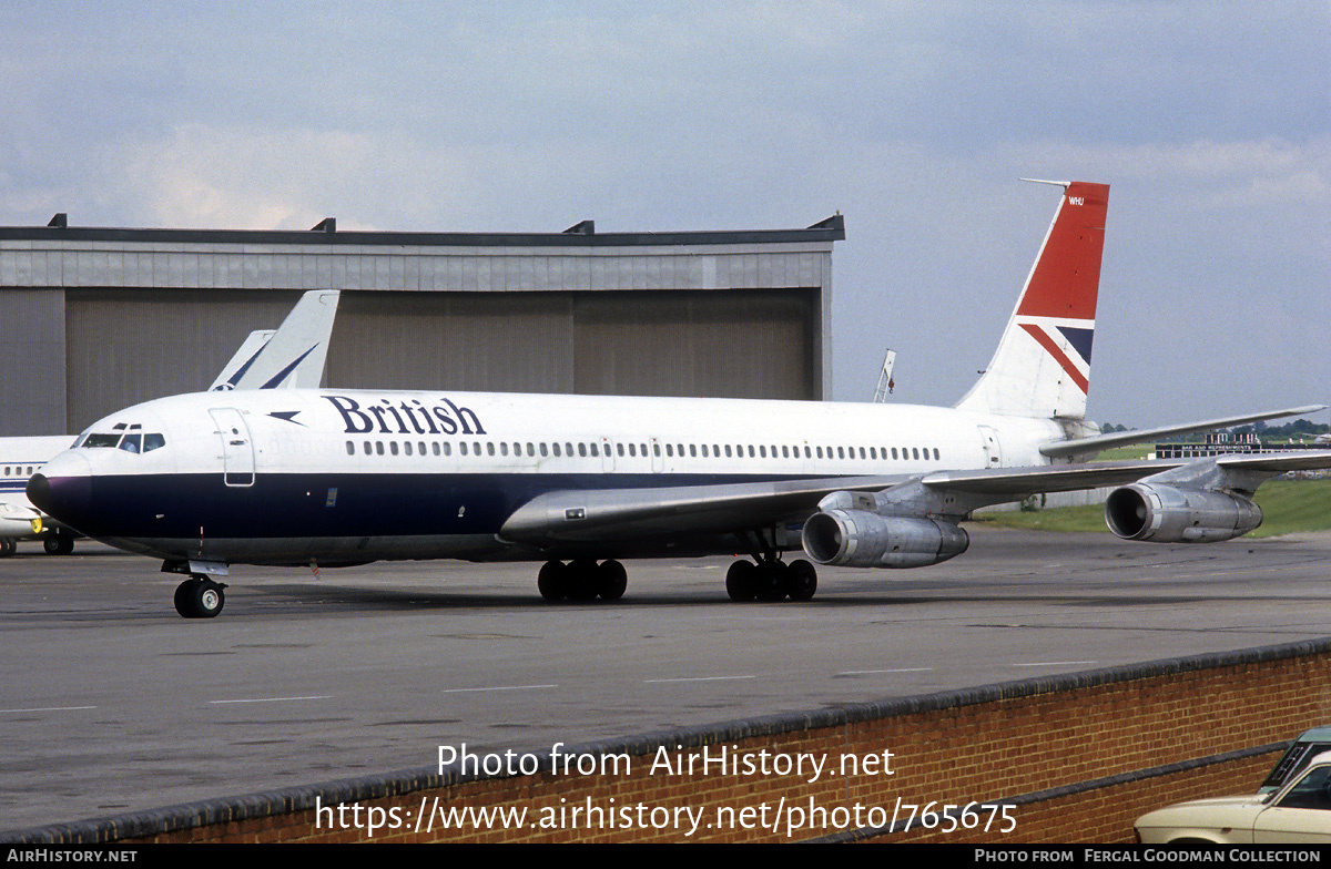 Aircraft Photo of G-AWHU | Boeing 707-379C | British Airways | AirHistory.net #765675