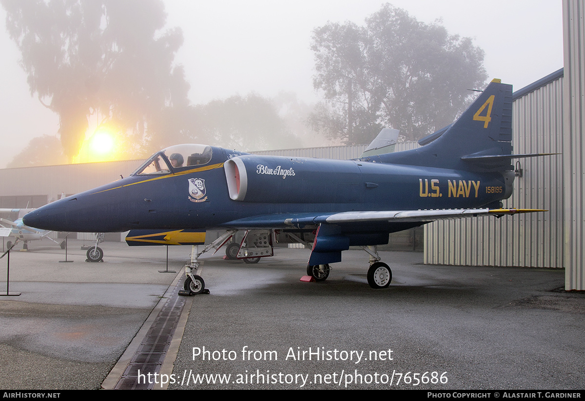 Aircraft Photo of 158195 | McDonnell Douglas A-4M Skyhawk II | USA - Navy | AirHistory.net #765686