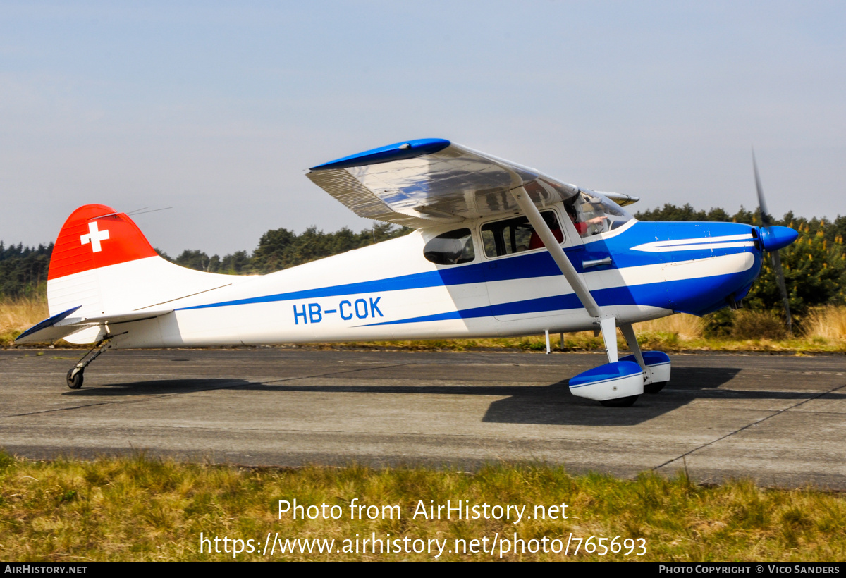 Aircraft Photo of HB-COK | Cessna 170B | AirHistory.net #765693