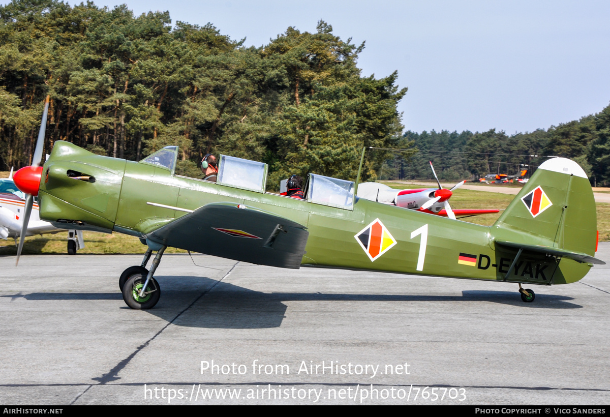 Aircraft Photo of D-EYAK | Nanchang CJ-5 | East Germany - Air Force | AirHistory.net #765703