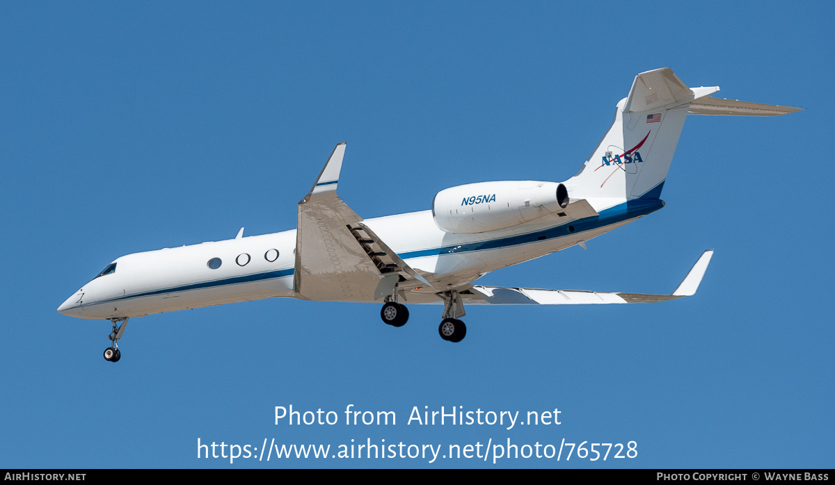 Aircraft Photo of N95NA | Gulfstream Aerospace G-V Gulfstream V | NASA - National Aeronautics and Space Administration | AirHistory.net #765728