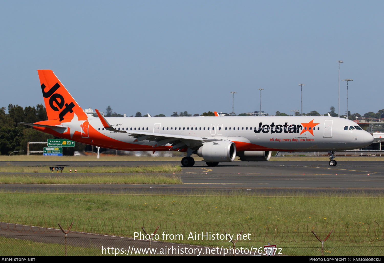 Aircraft Photo of VH-OYT | Airbus A321-251NX | Jetstar Airways | AirHistory.net #765772