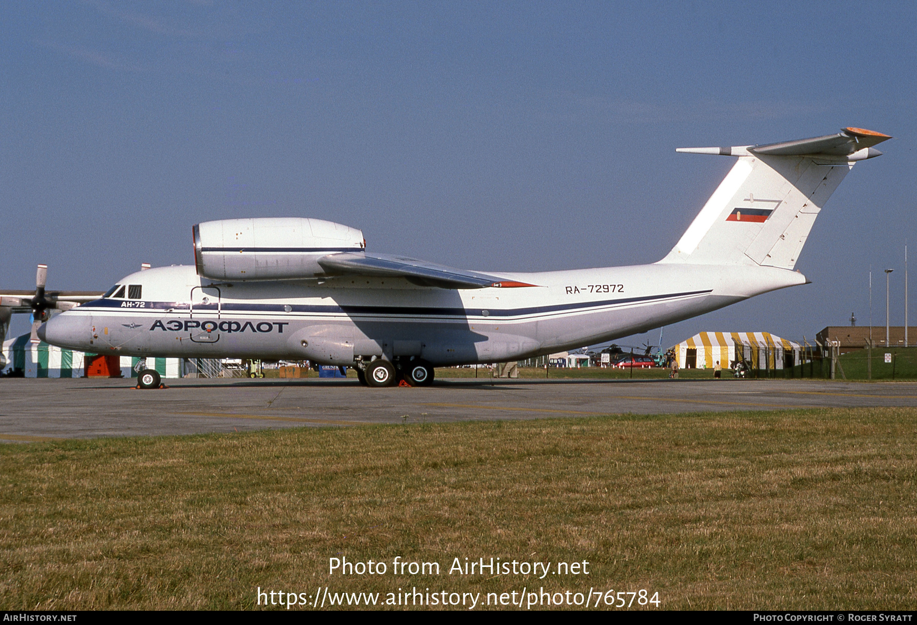 Aircraft Photo of RA-72972 | Antonov An-72 | Aeroflot | AirHistory.net #765784