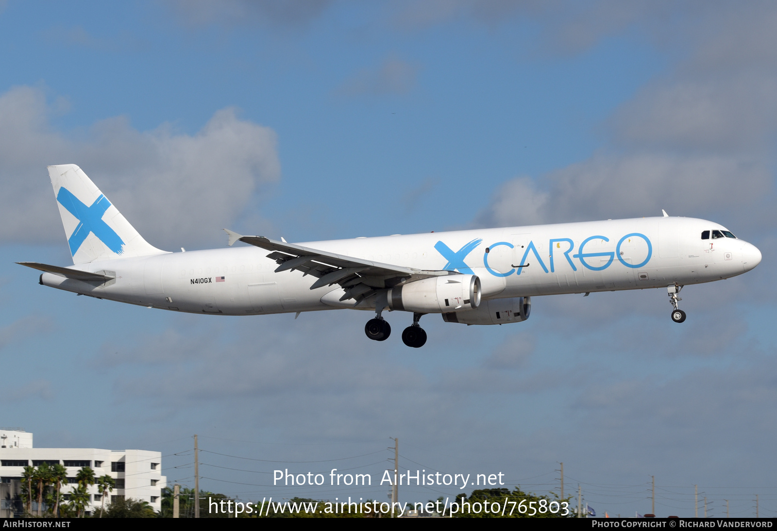 Aircraft Photo of N410GX | Airbus A321-231(PCF) | XCargo | AirHistory.net #765803