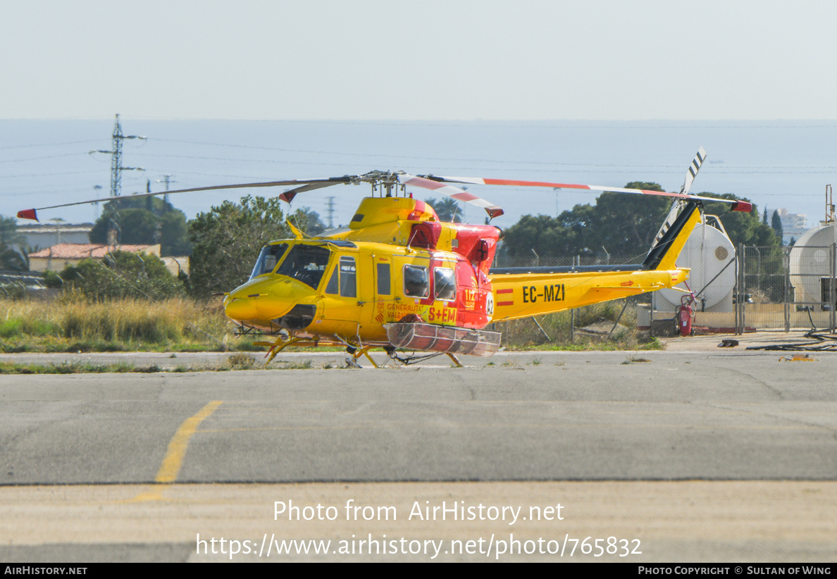 Aircraft Photo of EC-MZI | Bell 412SP | Generalitat Valenciana | AirHistory.net #765832