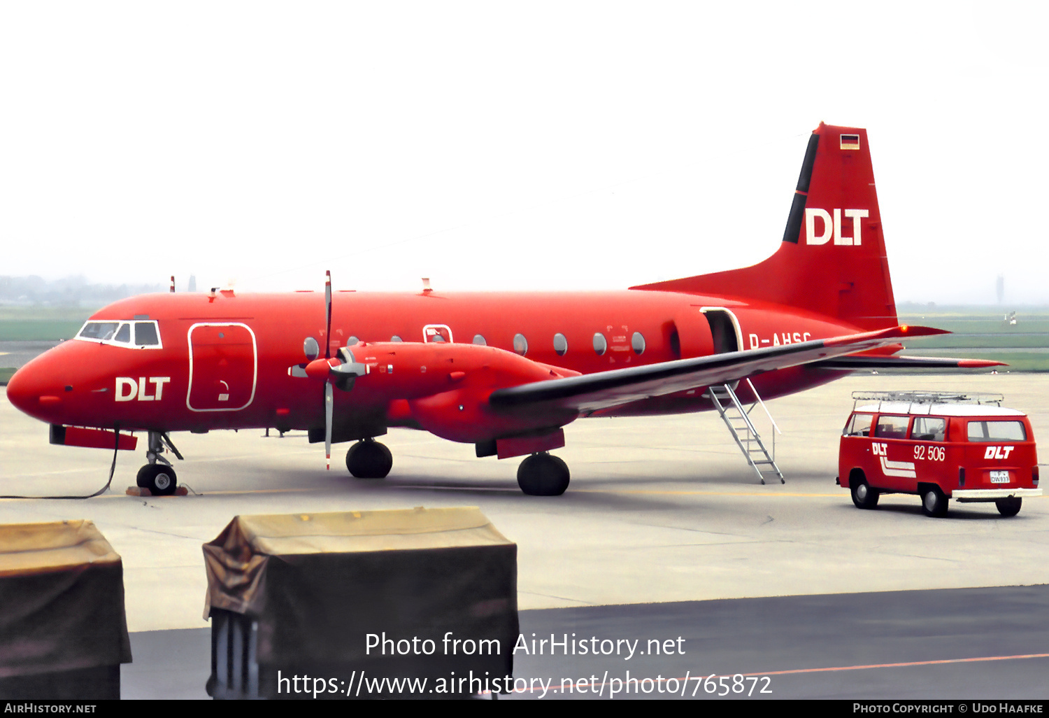 Aircraft Photo of D-AHSC | British Aerospace BAe-748 Srs2B/378 | DLT - Deutsche Luftverkehrsgesellschaft | AirHistory.net #765872