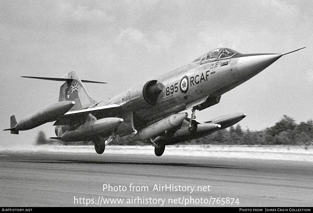 Aircraft Photo of 104895 | Canadair CF-104 Starfighter | Canada - Air Force | AirHistory.net #765874