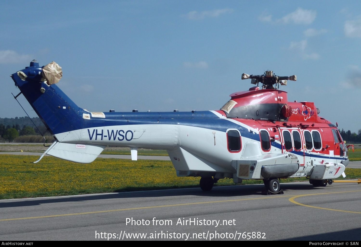 Aircraft Photo of VH-WSO | Eurocopter EC-225LP Super Puma Mk2+ | CHC Helicopters | AirHistory.net #765882