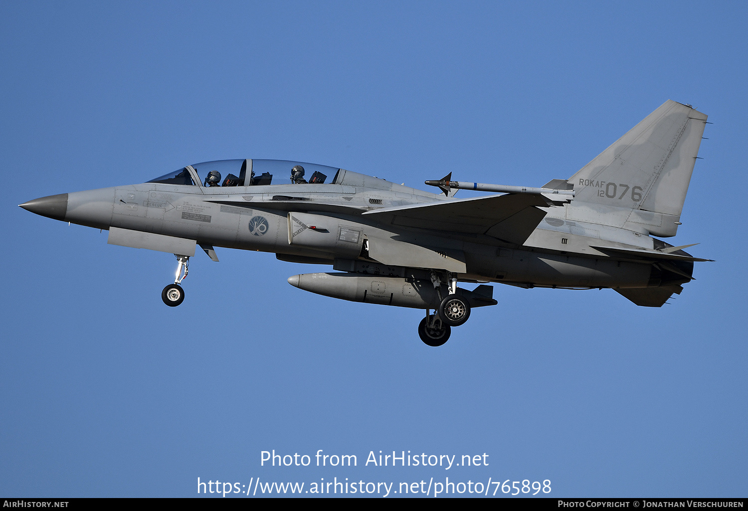 Aircraft Photo of 12-076 | Korea Aerospace T-50 Golden Eagle | South Korea - Air Force | AirHistory.net #765898