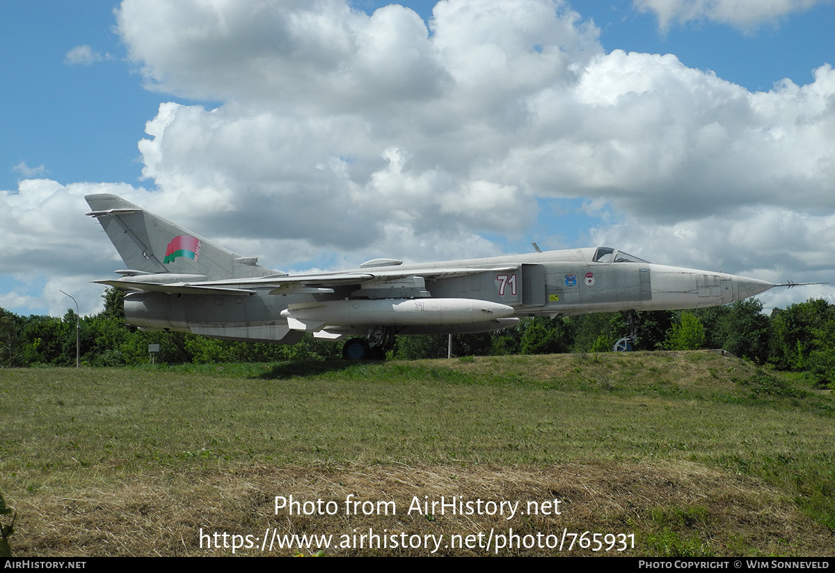 Aircraft Photo of 71 white | Sukhoi Su-24MR | Belarus - Air Force | AirHistory.net #765931