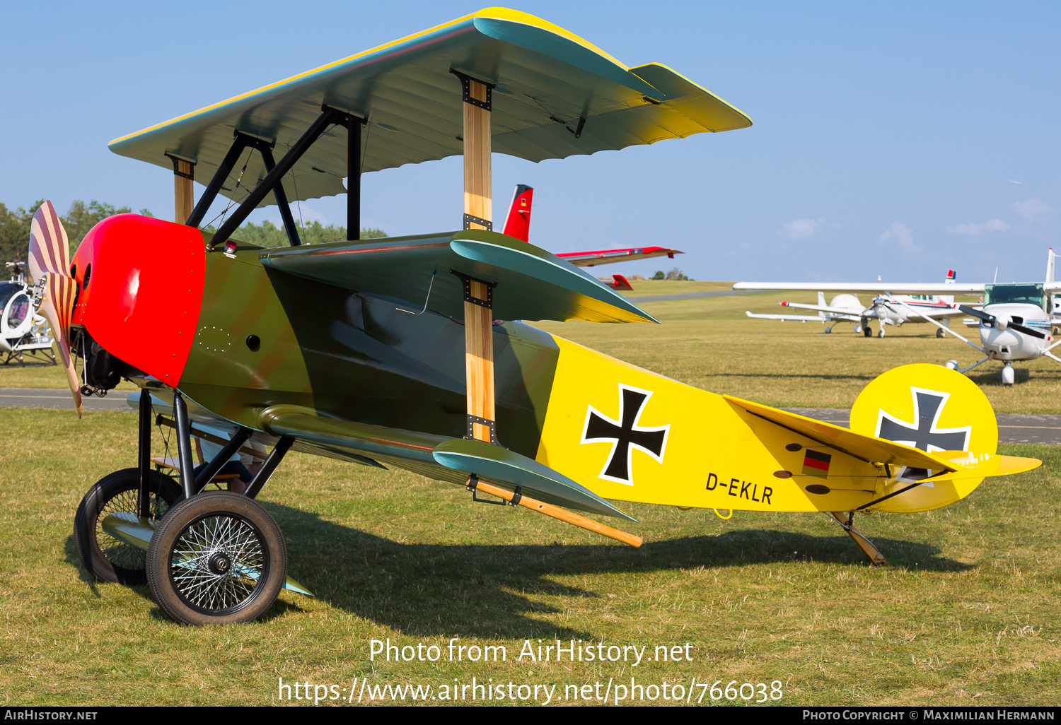 Aircraft Photo of D-EKLR | Fokker Dr.1 (replica) | Germany - Air Force | AirHistory.net #766038