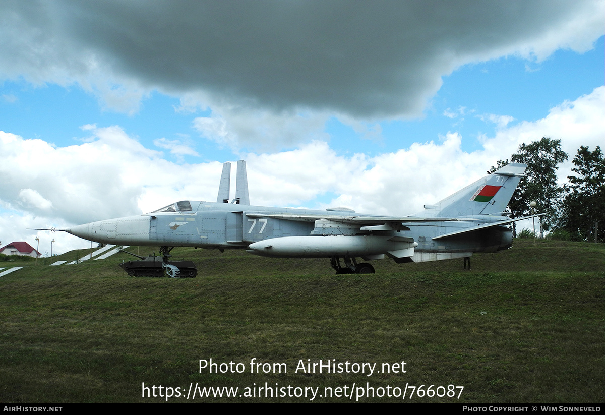 Aircraft Photo of 77 white | Sukhoi Su-24MR | Belarus - Air Force | AirHistory.net #766087