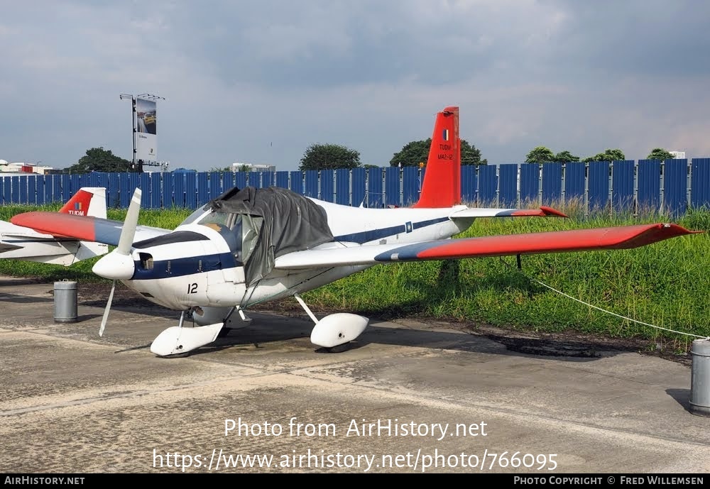 Aircraft Photo of M42-12 | Dätwyler MD-3-160 Swiss Trainer | Malaysia - Air Force | AirHistory.net #766095