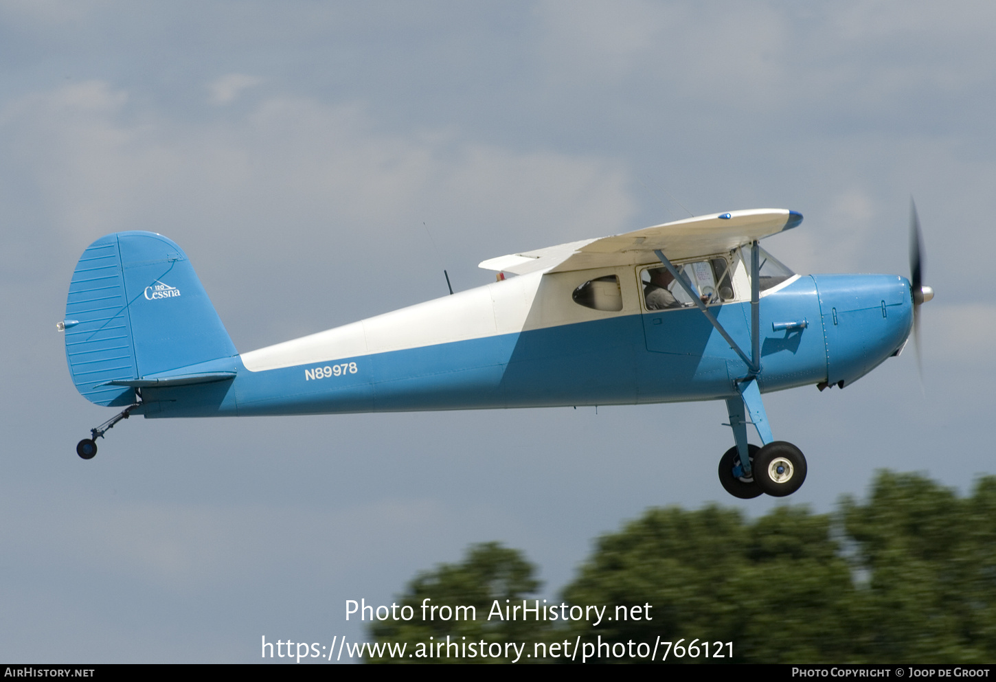 Aircraft Photo of N89978 | Cessna 120 | AirHistory.net #766121