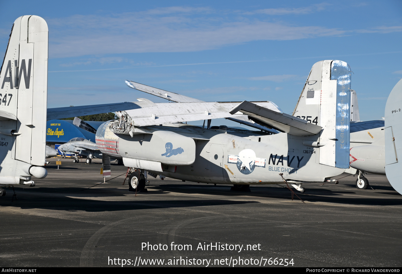 Aircraft Photo of 136754 / 6754 | Grumman C-1A Trader (TF-1) | USA - Navy | AirHistory.net #766254