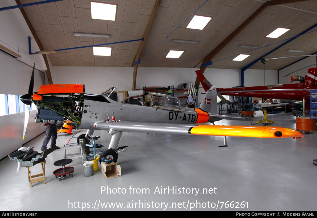 Aircraft Photo of OY-ATD / P-145 | De Havilland Canada DHC-1 Chipmunk Mk22 | Denmark - Air Force | AirHistory.net #766261