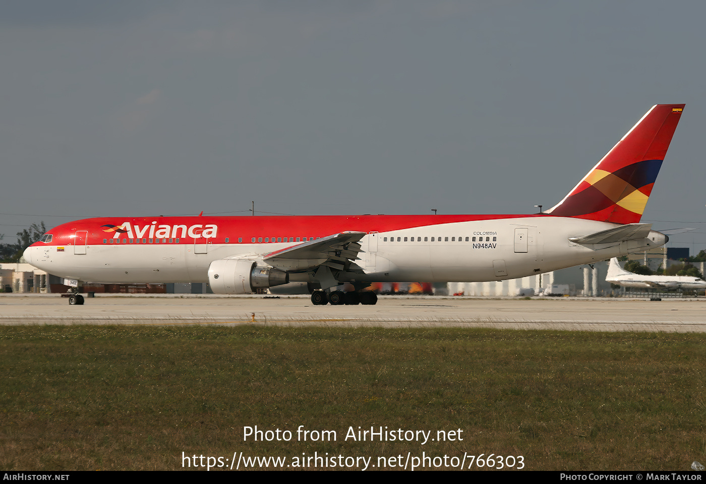 Aircraft Photo of N948AV | Boeing 767-3Y0/ER | Avianca | AirHistory.net #766303