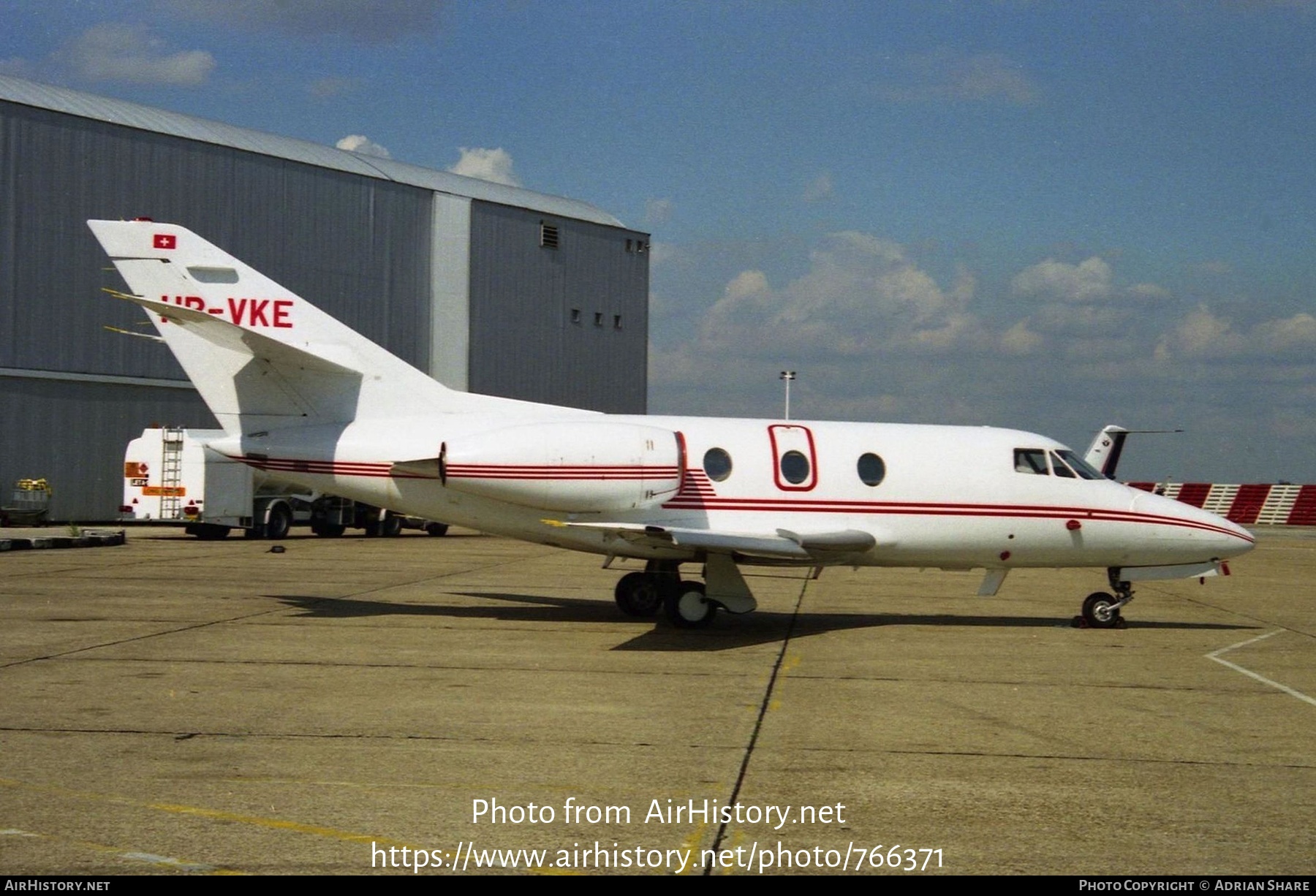 Aircraft Photo of HB-VKE | Dassault Falcon 10 | AirHistory.net #766371