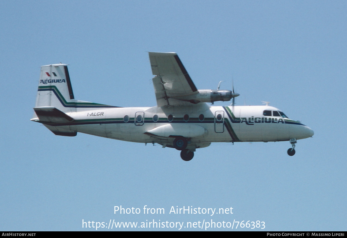 Aircraft Photo of I-ALGR | Nord 262A-14 | Aligiulia | AirHistory.net #766383