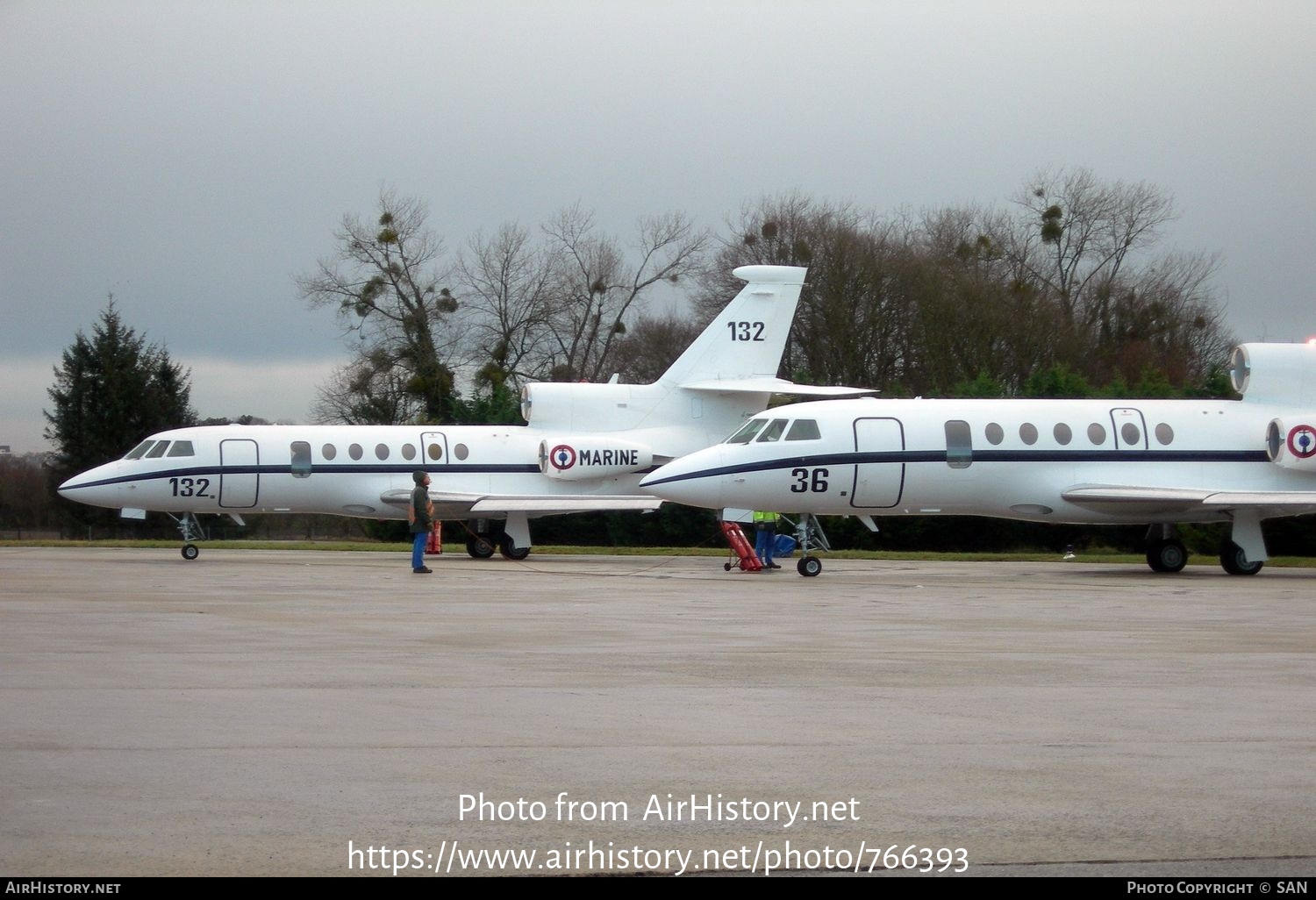 Aircraft Photo of 132 | Dassault Falcon 50MS Surmar | France - Navy | AirHistory.net #766393